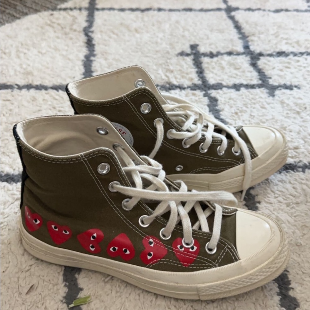 Comme de Garcons Sneakers size 7 Green edition